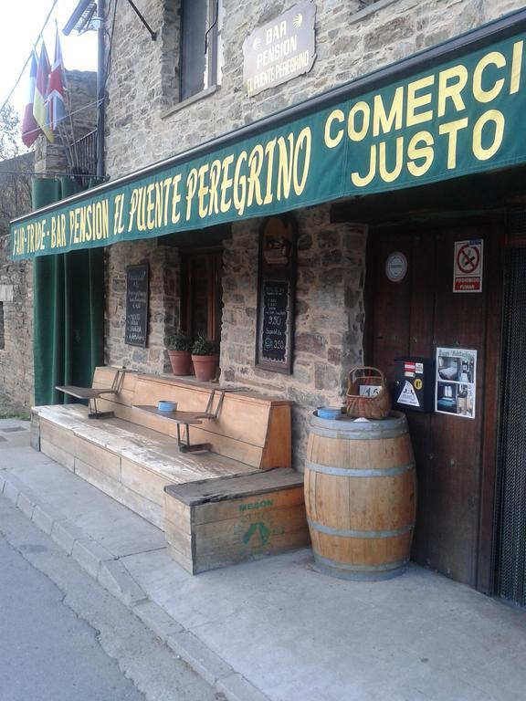 El Puente Peregrino Pensionat Trabadelo Eksteriør billede